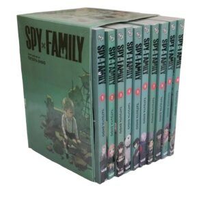 GBDOOKS Spy X Family Volumes 1 - 10 Books Set Collection Set By Tatsuya Endo Manga Spy x Family, Vol. 1 to 10 (Spy x Family Volume 1-10 BOX SET)