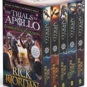 RICK RIORDAN: THE TRIALS OF APOLLO COMPLETE COLLECTION – The Hidden Oracle, The Dark Prophecy, The Burning Maze, The Tyrant’s Tomb & The Tower of Nero | Bestselling Mythology Adventure