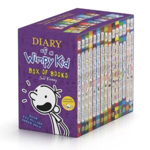 Diary of a Wimpy Kid Boxset: 15 Books Collection (Books 1-15) | #1 International Bestselling Series | 250 Million Copy Bestseller | Ages 8-12 Years
