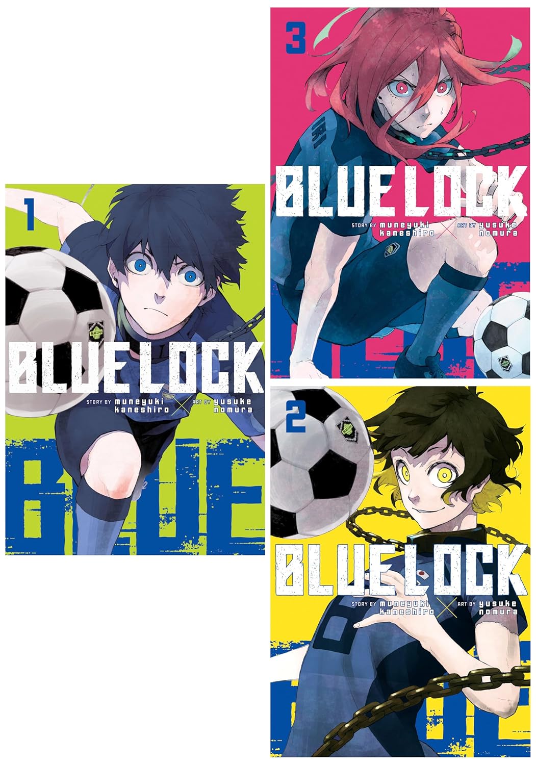 Blue Lock 3 & Blue Lock 1 & Blue Lock 2