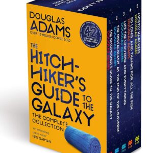 The Complete Hitchhiker’s Guide to the Galaxy Box Set by Douglas Adams – 5 Classic Sci-Fi Novels